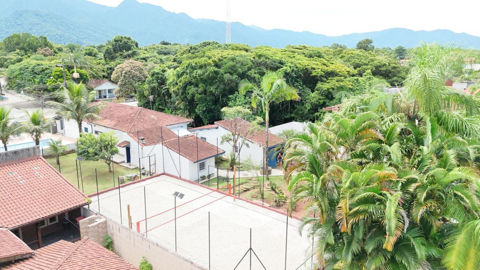 Villa Casa Com Quadra De Areia Boraceia Sao Sebastiao Exterior foto