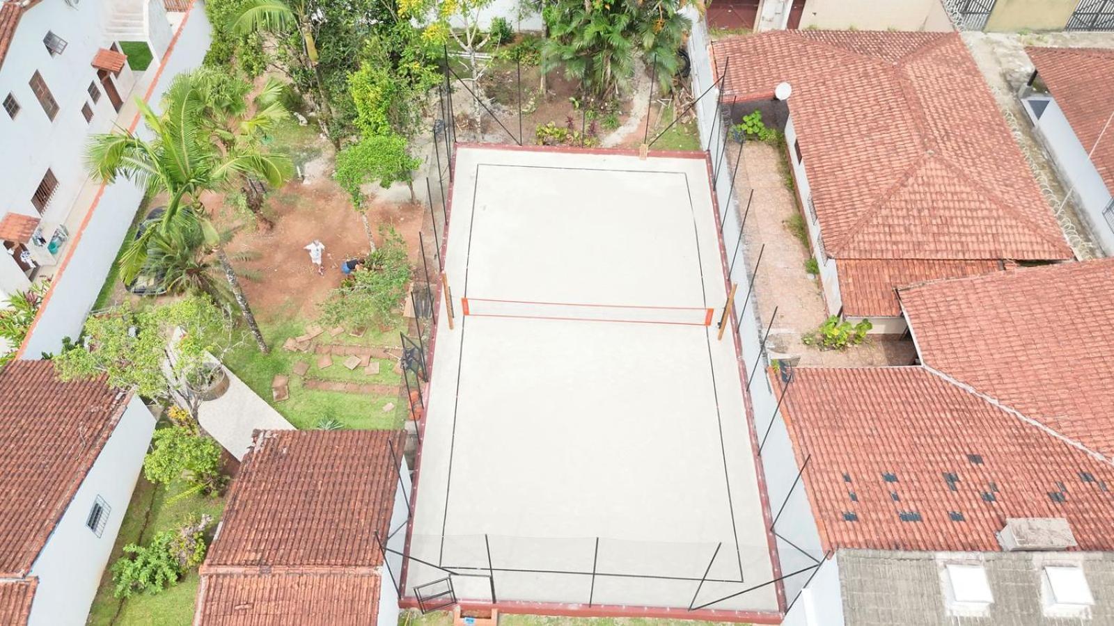 Villa Casa Com Quadra De Areia Boraceia Sao Sebastiao Exterior foto